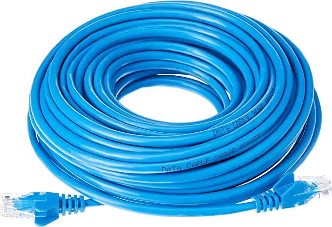 Cabo De Rede Blindado 5M Ethernet Rj45 Cat5e Azul