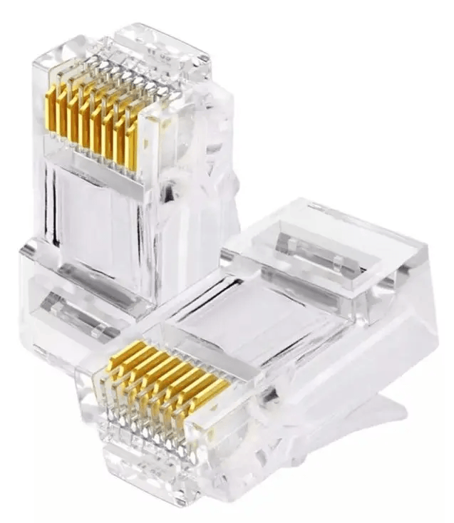 Cabo De Rede Blindado 5M Ethernet Rj45 Cat5e Azul