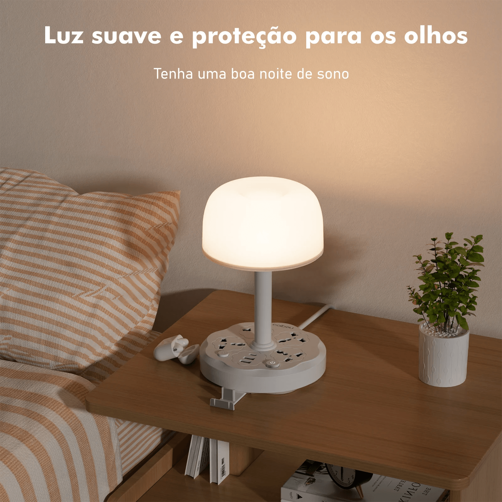 Soquete Com Lâmpada De Mesa