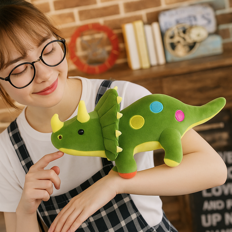 DinoAbraço™ - Pelúcia Macia Dinossauro 40cm