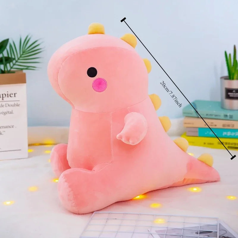 PuffaDino™ - Pelúcia Macia Dinossauro 20cm