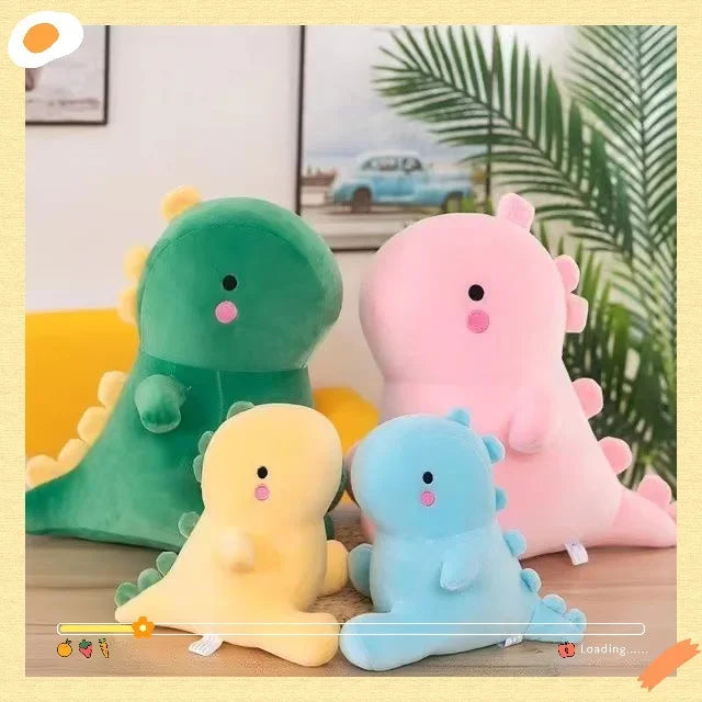 PuffaDino™ - Pelúcia Macia Dinossauro 20cm